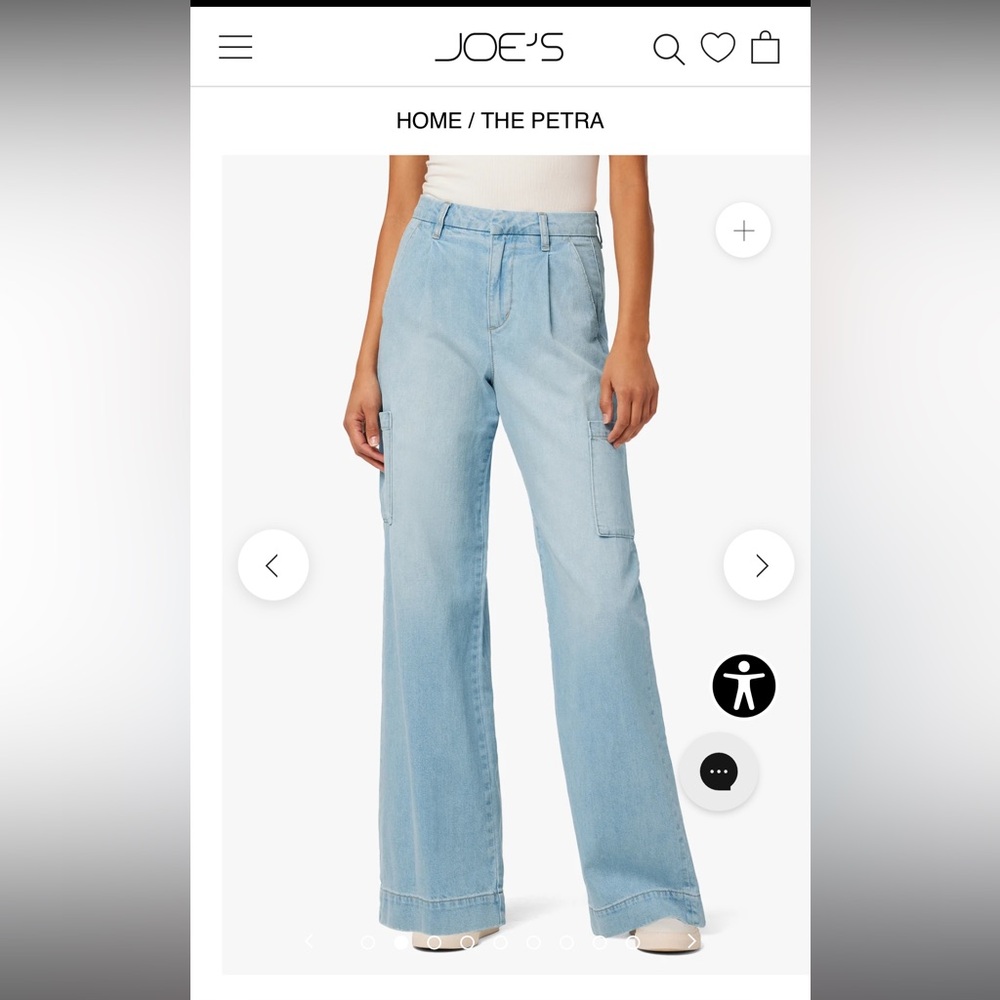 Joe's Jeans Light Blue Flare & Wide Leg